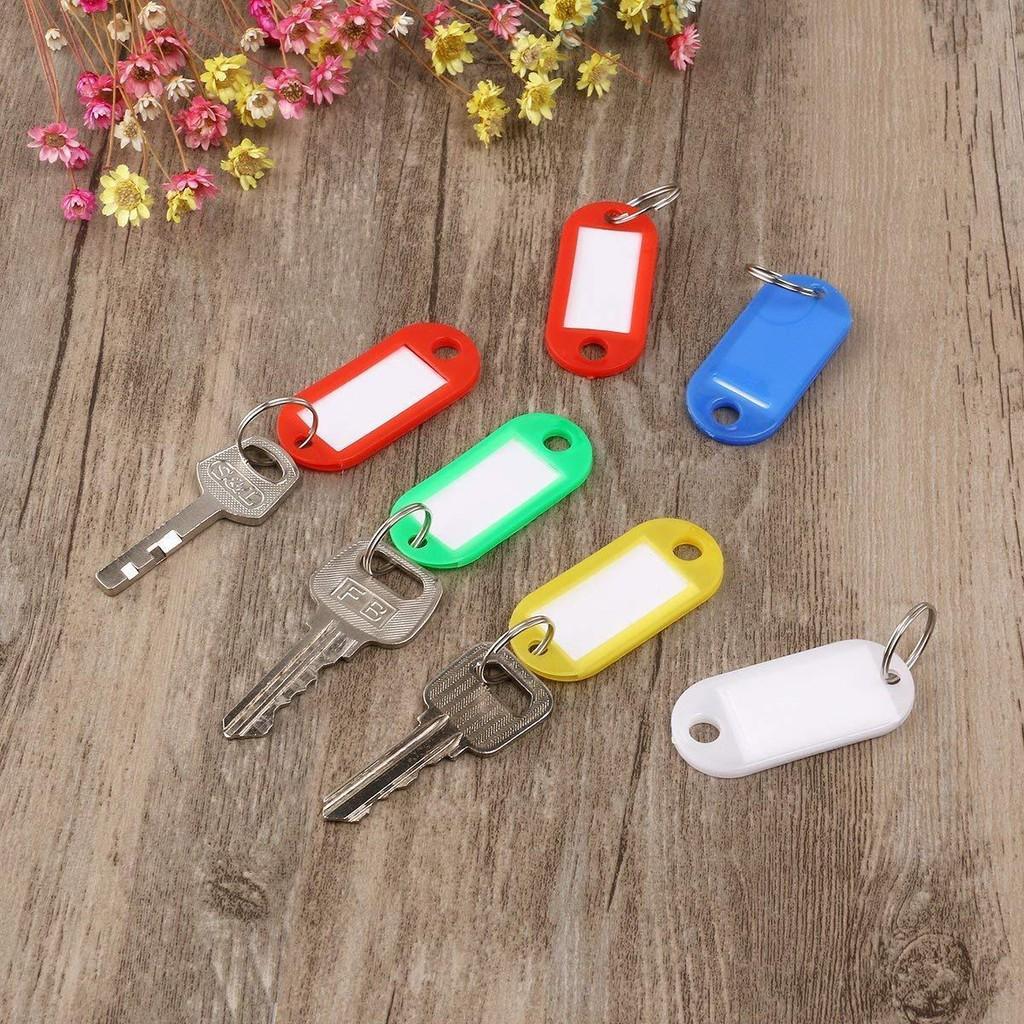50 MÓC KHÓA THẺ GHI CHÚ HÀNH LÝ, ĐÁNH DẤU CHÌA KHÓA, THẺ TÊN NAME TAG GHI THÔNG TIN
