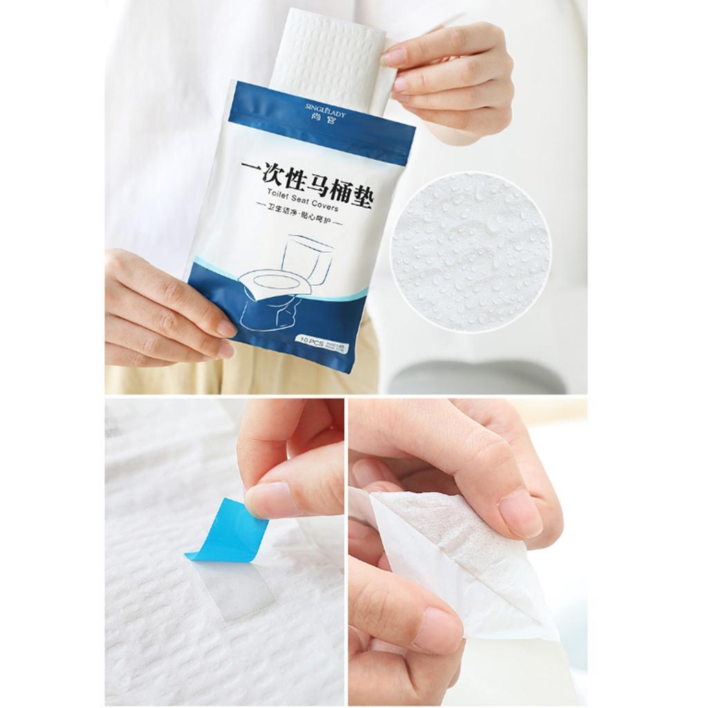 Disposable Toilet Seat Covers Travel Safety Toilet Potty Seat Pad