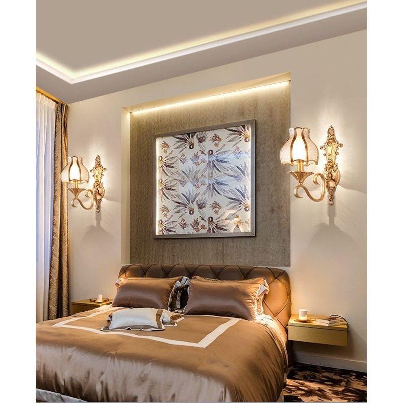 Đèn tường đồng trang trí nội ngoại thất cao cấp,đèn tường tân cổ điển, đèn trang trí,