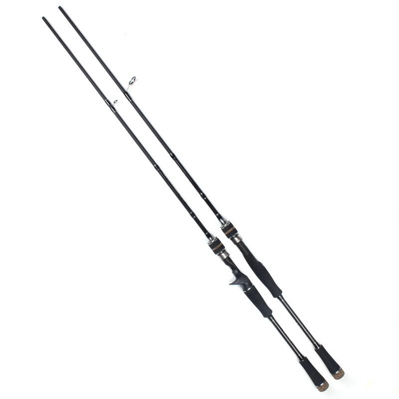 Cần Câu Lure 2 Ngọn Bạo Lực Hunting Black Dùng Cho Máy Ngang Hoặc Máy Đứng