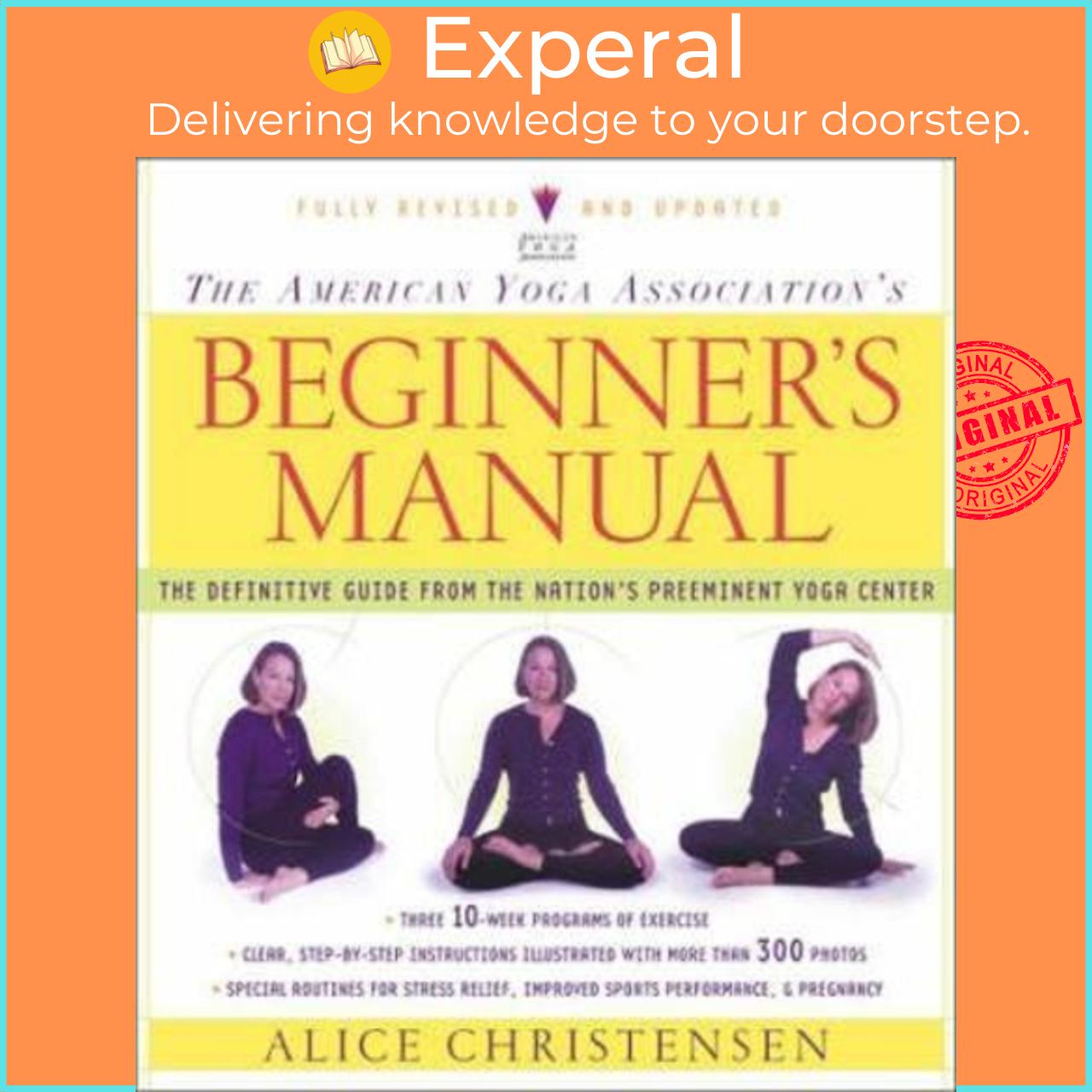 Sách - The American Yoga Association Beginner's Manual Fully Revised and Up by Alice Christensen