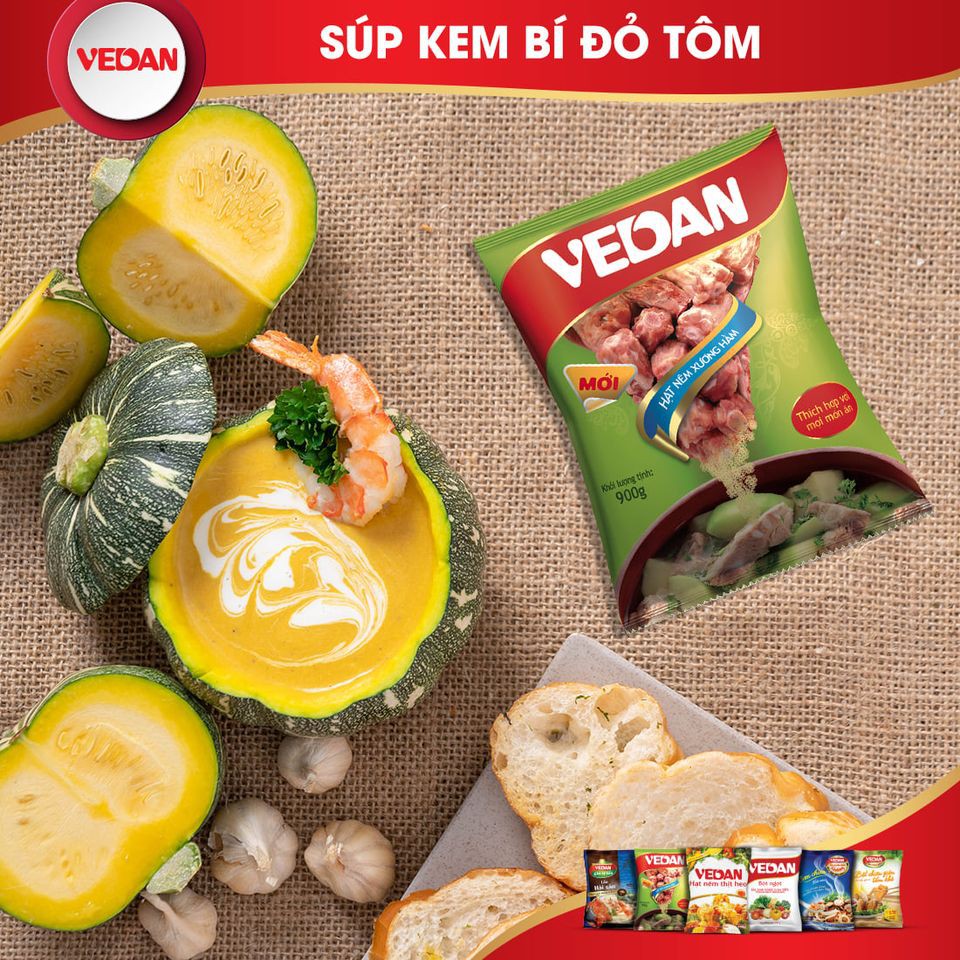 Hạt Nêm Thịt Heo-Xương Hầm VEDAN 3kg