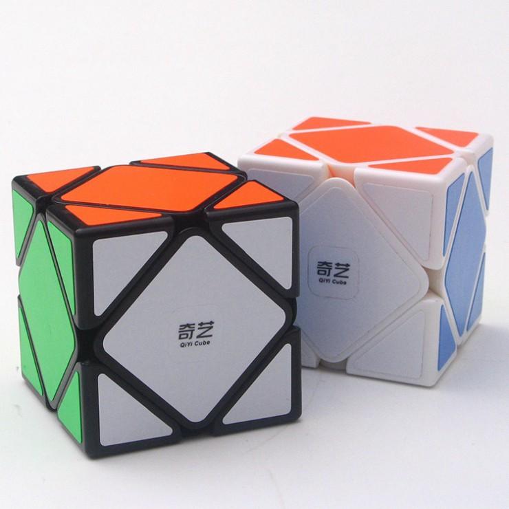 Rubik Biến Thể Skewb Qiyi Rubik QiCheng Skewb Viền Đen Xoay Mượt