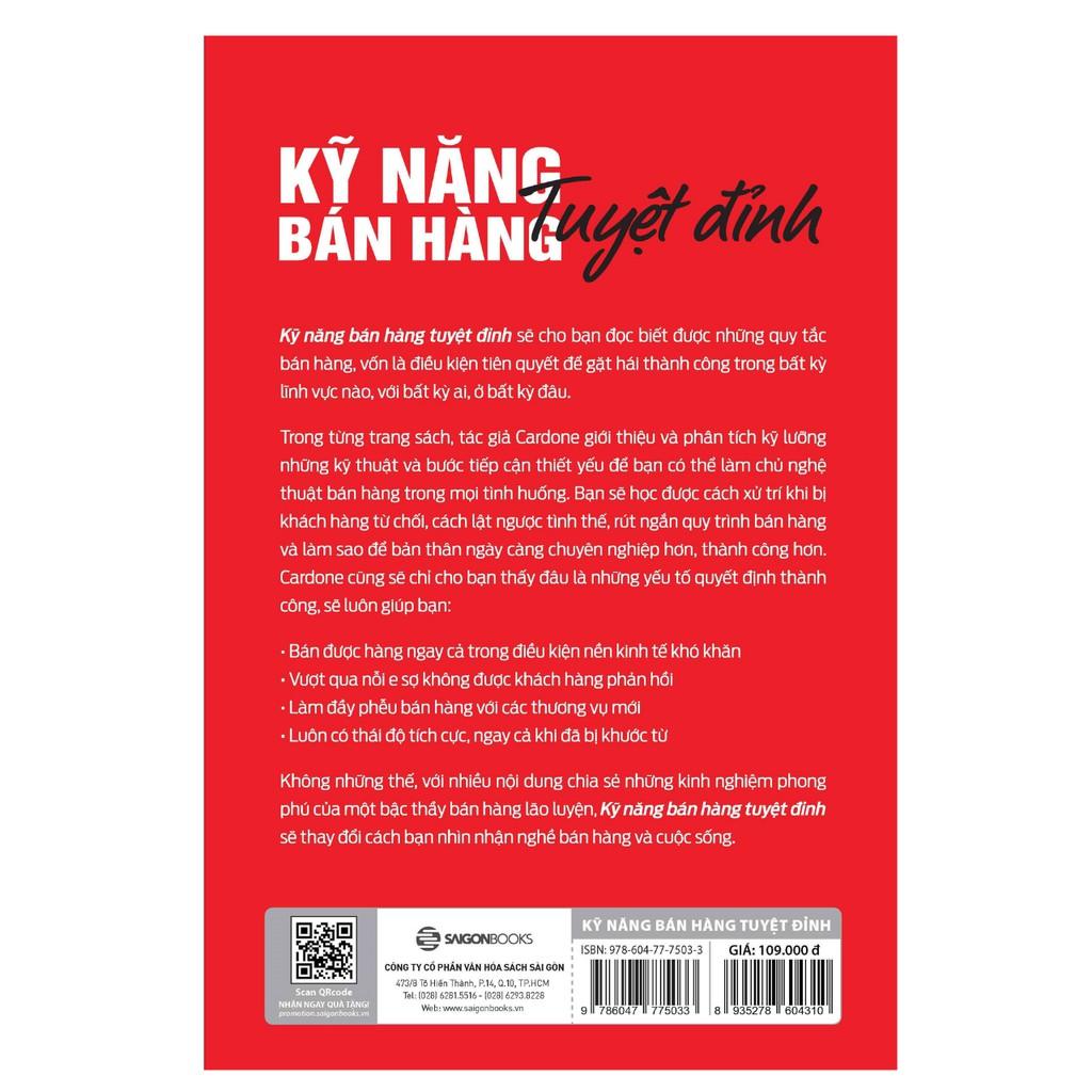 Kỹ năng bán hàng tuyệt đỉnh: Bí quyết sinh tồn trong ngành sales (Sell or Be Sold) - Bản Quyền