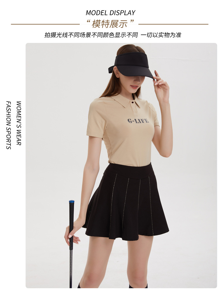 Áo Cộc Tay Golf Nữ