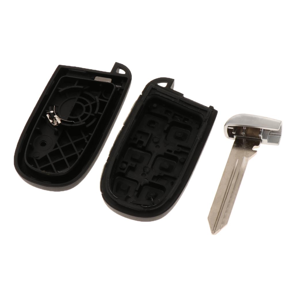 Entry Remote Control Car Key Fob Case Shell Button Pad Cover for