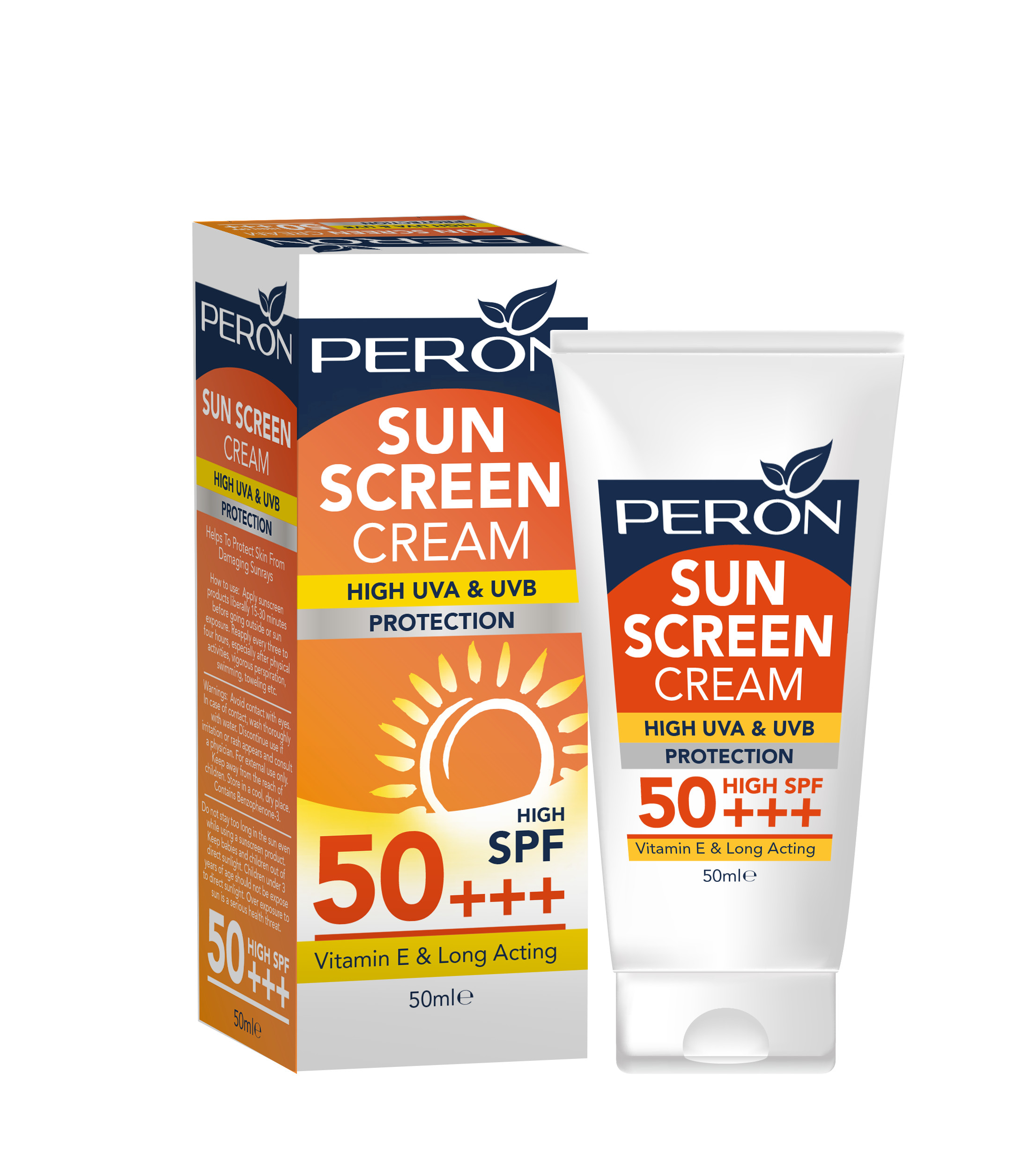 Bộ Sản Phẩm - Chống Nắng &amp; hỗ trợ điều trị Mụn Toàn Thân - Peron Sun Cream &amp; FreeSkin