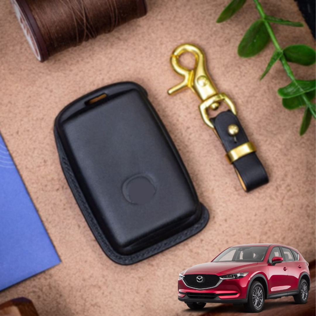 Bao Da Chìa Khóa ô tô Mazda Cx5 | Bọc chìa khóa ô tô da thật khâu tay