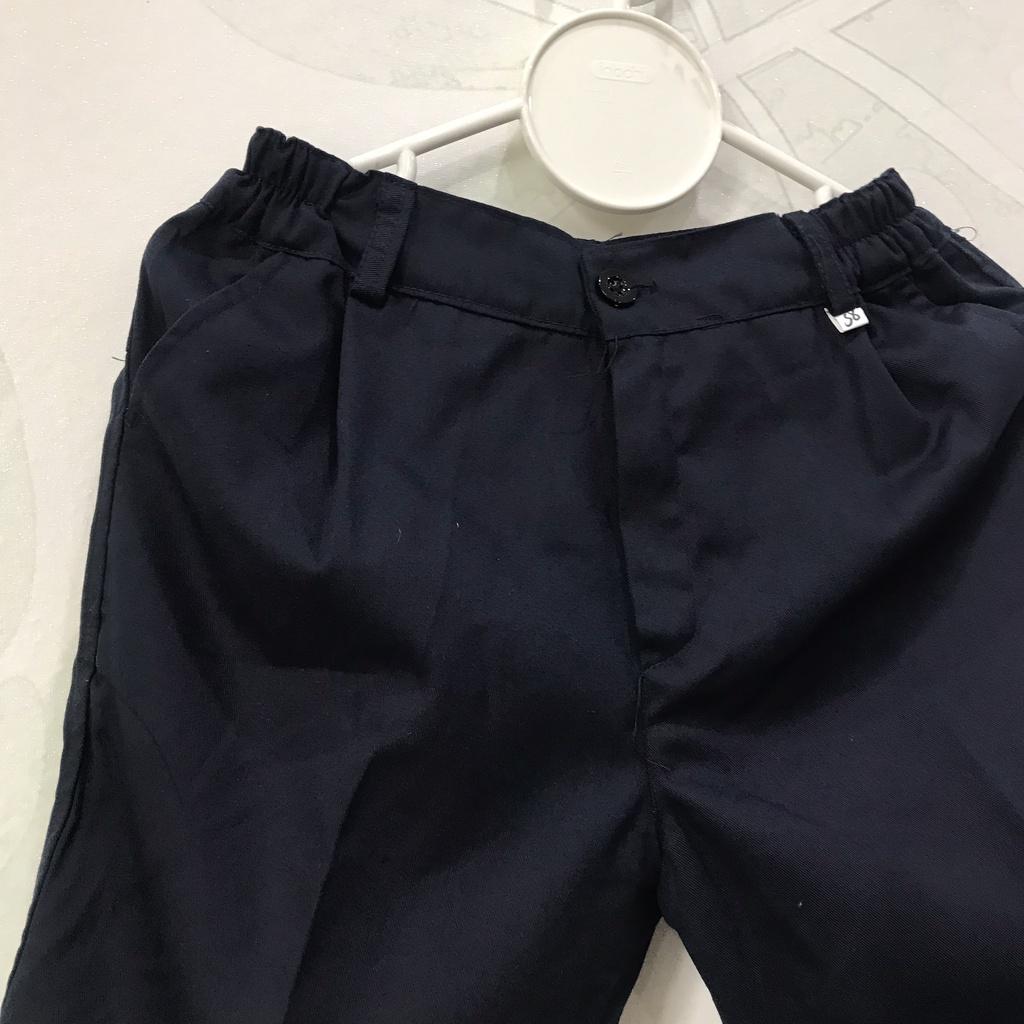 Quần đùi học sinh kaki dáng lửng 20-35kg XHN1034