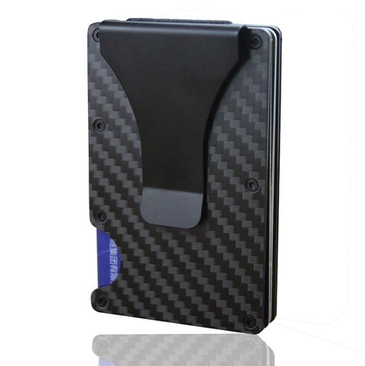 Kẹp tiền Money Clip cao cấp Carbon Fiber Metal  ️  ️