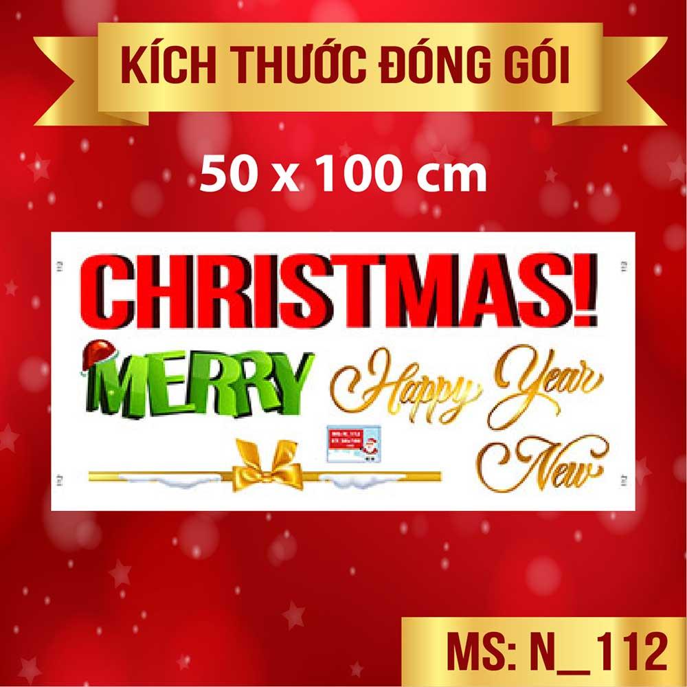 DECAL TRANG TRÍ GIÁNG SINH 2023 COMBO SỐ 68