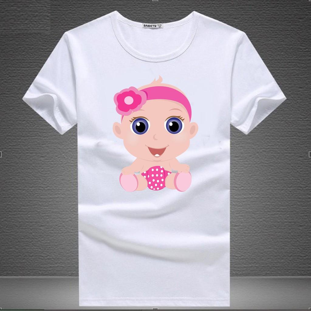 Áo thun in hình baby cute mtt89