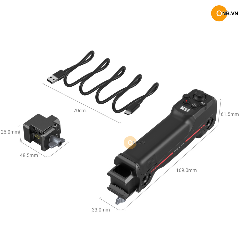 SmallRig Wireless Control Handgrip DJI Ronin RS3 RS2 code 3949