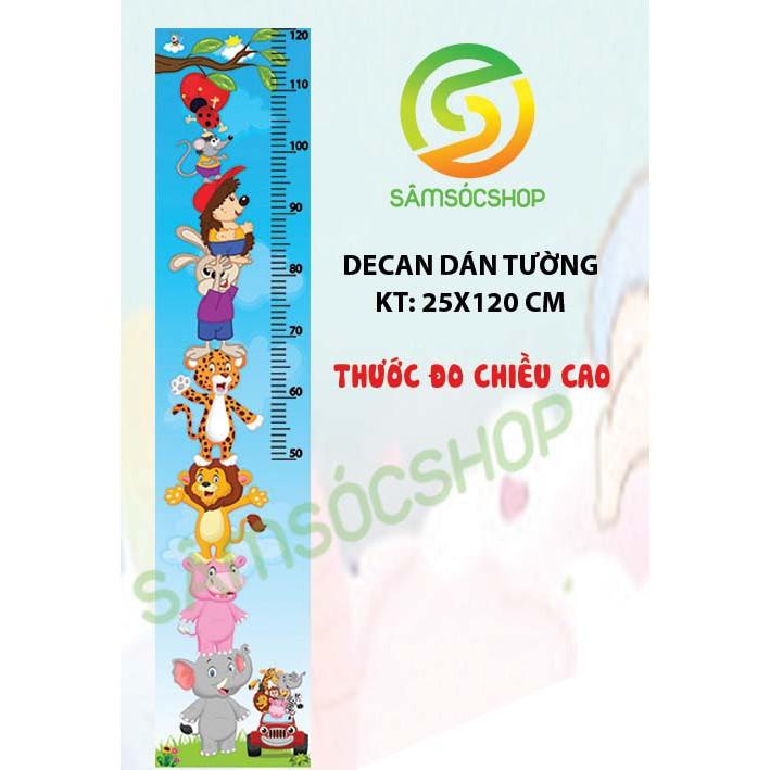 Thước đo chiều cao dán tường