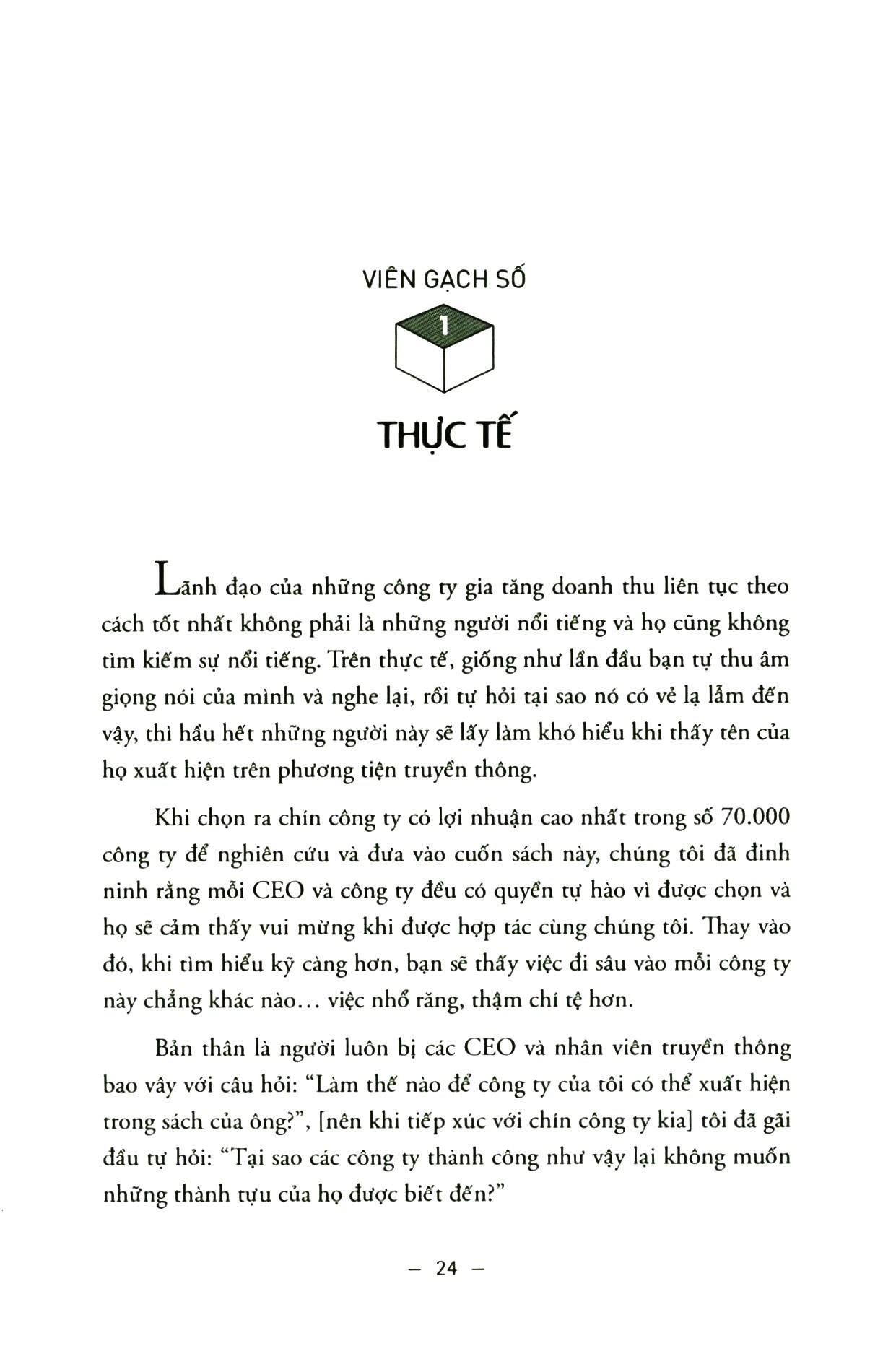 Suy Nghĩ Lớn , Hành Động Nhỏ