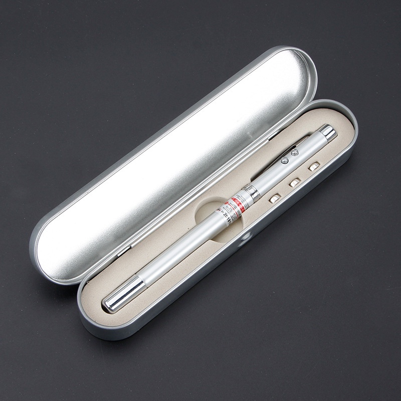 Bút laser trình chiếu Slide giảng dạy 5in1 thuyết trình chiếu laser, có đèn màu đỏ và anten, dùng trợ giảng thuyết trình, chỉ bản đồ, slide PP Đa Năng Tiện Dụng Không Dây Kèm Pin - Hàng Nhập Khẩu