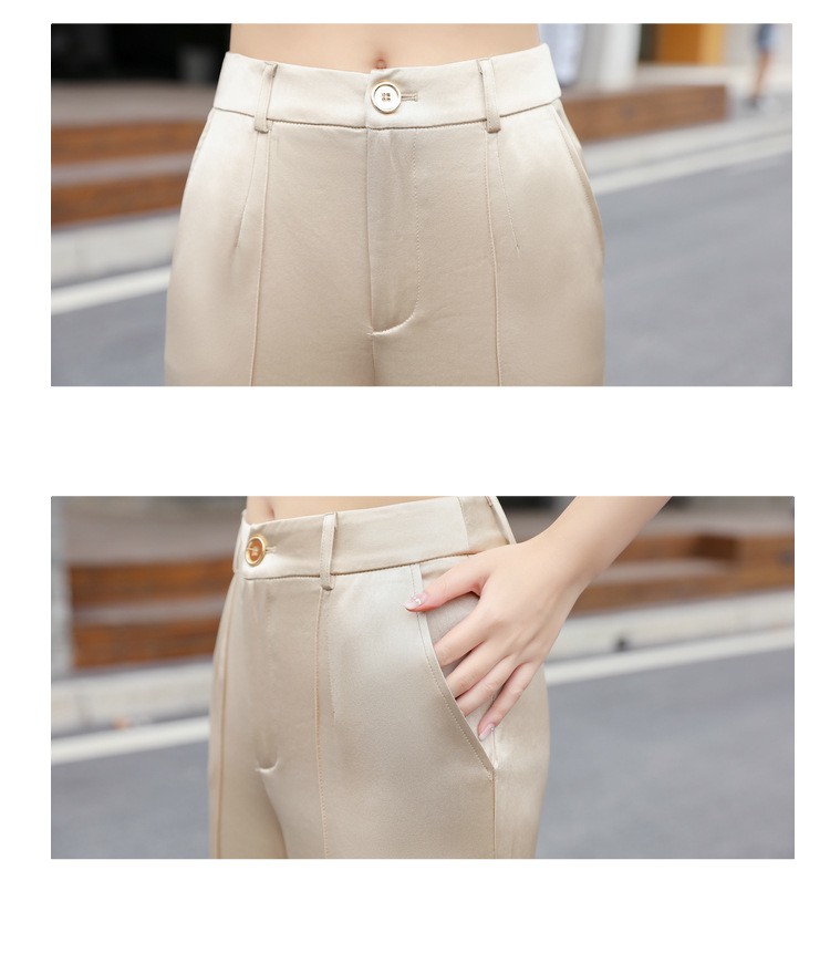 Quần tây satin