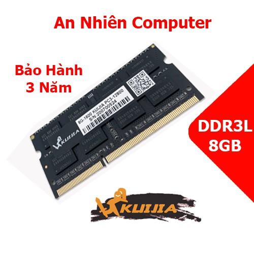 Ram Laptop KUIJIA, SK HyNix 8GB DDR3 PC3L bus 1600 - Bảo Hành 36 Tháng- 1 Đổi 1