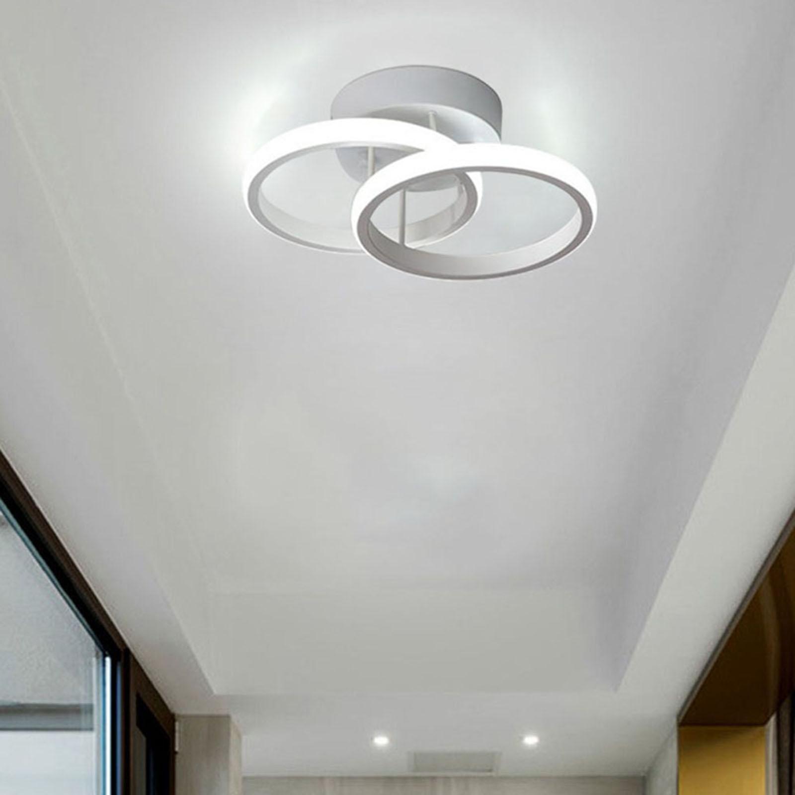 2x Modern LED Ceiling Lights Decorative Light Fixture for Hotel Apartment