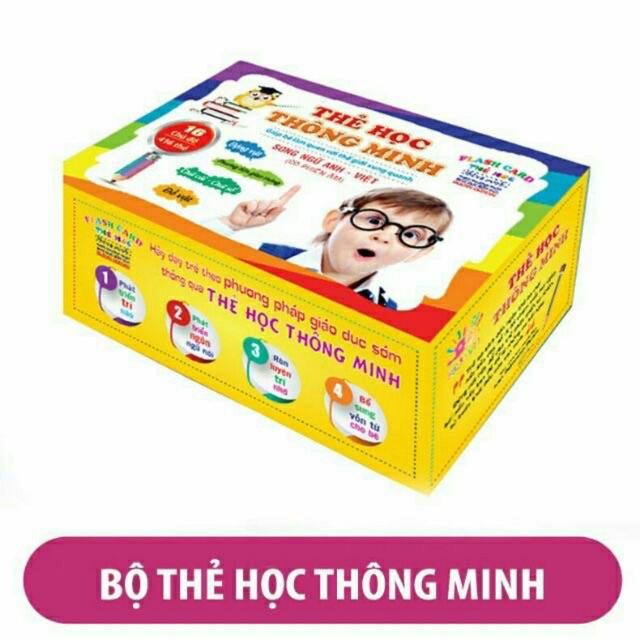 Bộ thẻ thông minh 416 thẻ cho sự phát triển của bé