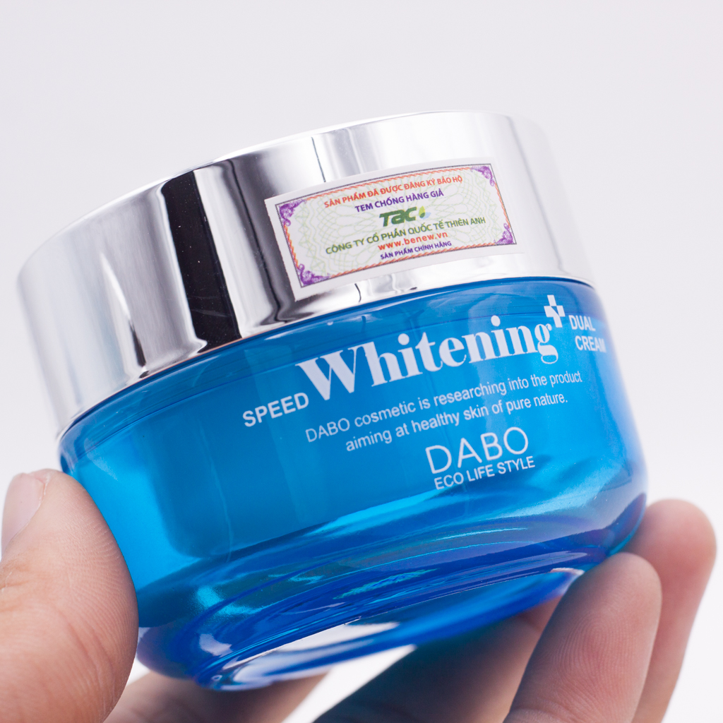 Kem chống nám trắng da cao cấp - Dabo Speed Whitening Dual Cream