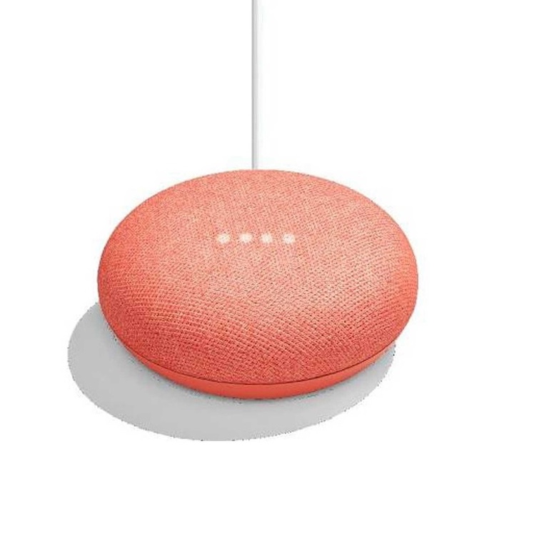 Loa thông minh tích hợp Google Home Mini - Coral - Hàng Nhập Khẩu