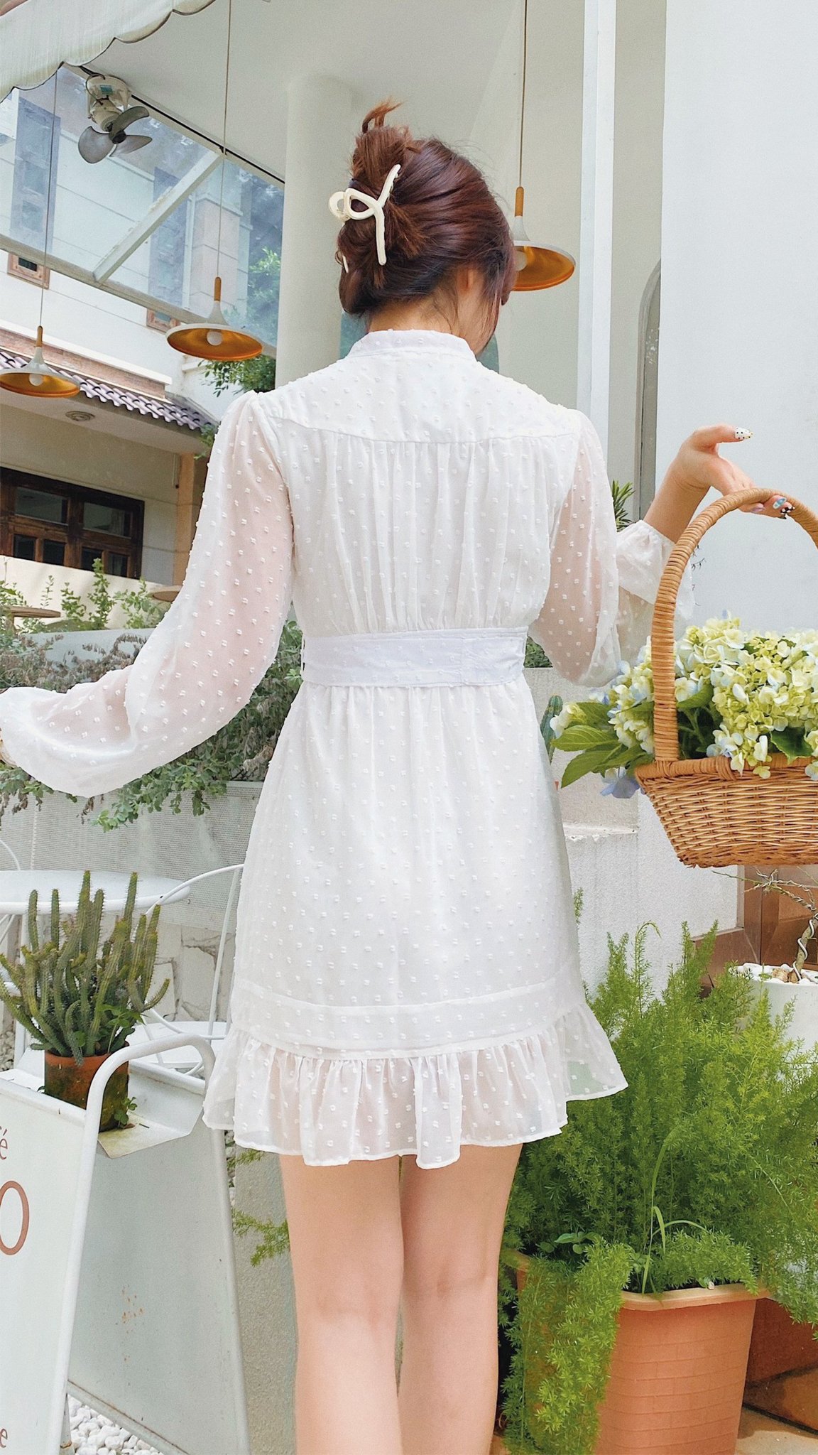 Đầm trắng tay dài Emma dress Gem Clothing SP060432