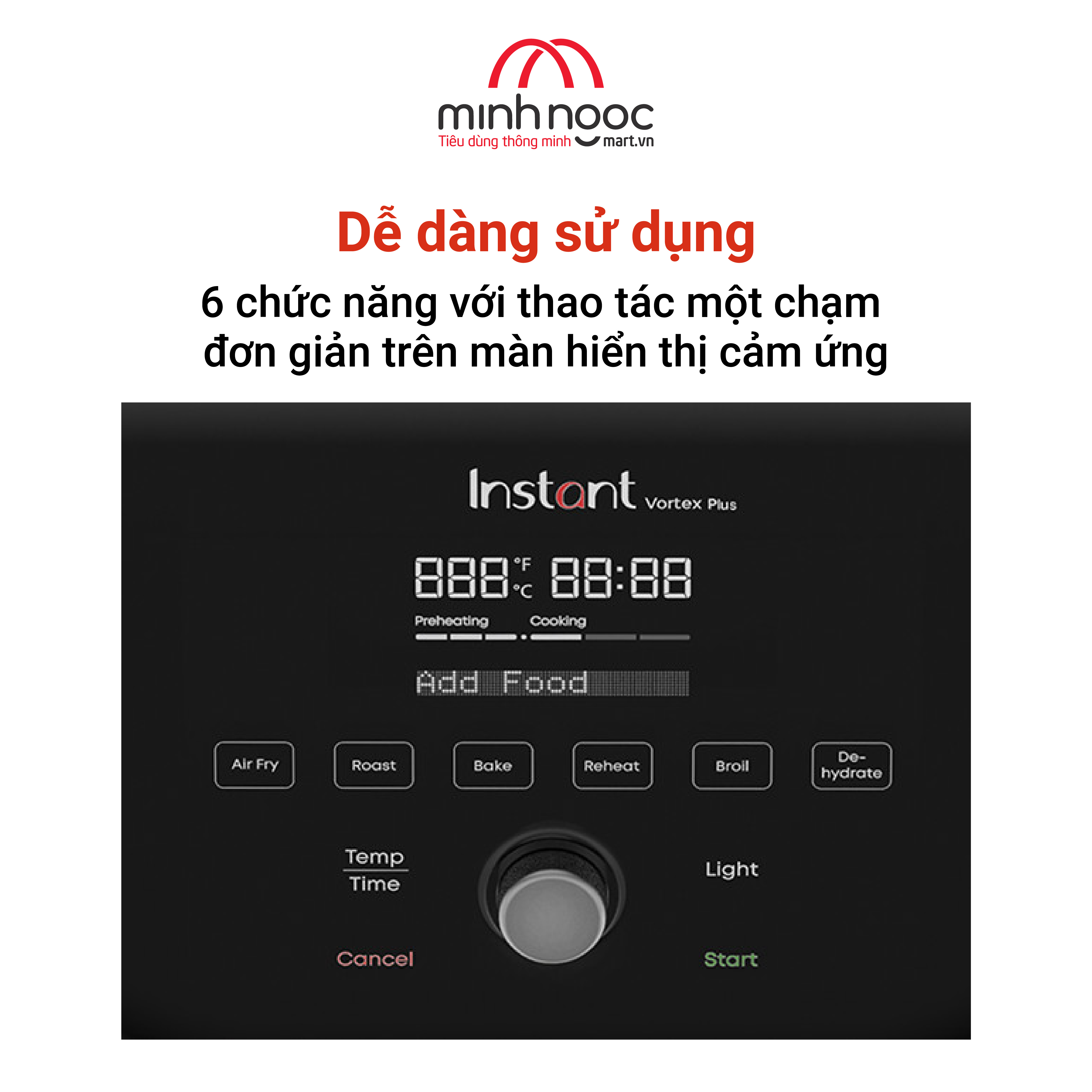 [Hàng chính hãng] COMBO 2-Nồi áp suất điện Đa Năng Instant Pot Pro 10 chức năng trong 1 (10 in 1), dung tích  5.7 lít &amp; Nồi chiên không dầu Instant Vortex Plus ClearCook, dung tích 5.7 lít. 7 chức năng trong 1 ( 7 in 1)