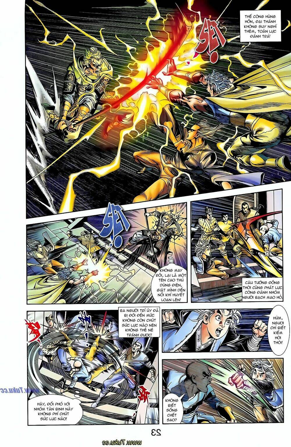 thiên tử truyền kỳ 1 - cơ phát khai chu bản chapter 126 6