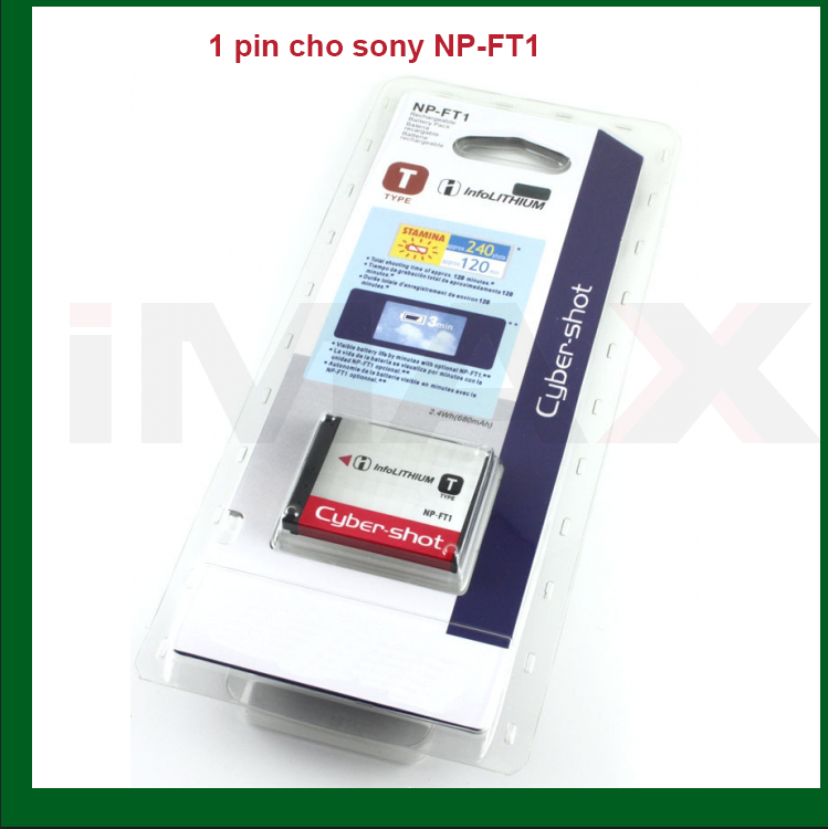 1 Pin Sạc Cho Máy ảnh Sony NP-FD1