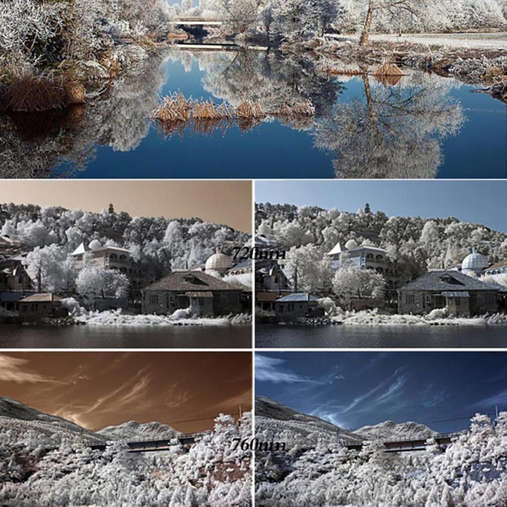 77mm Infrared IR Filter 720nm Pass   for Camera Lens Special Effects