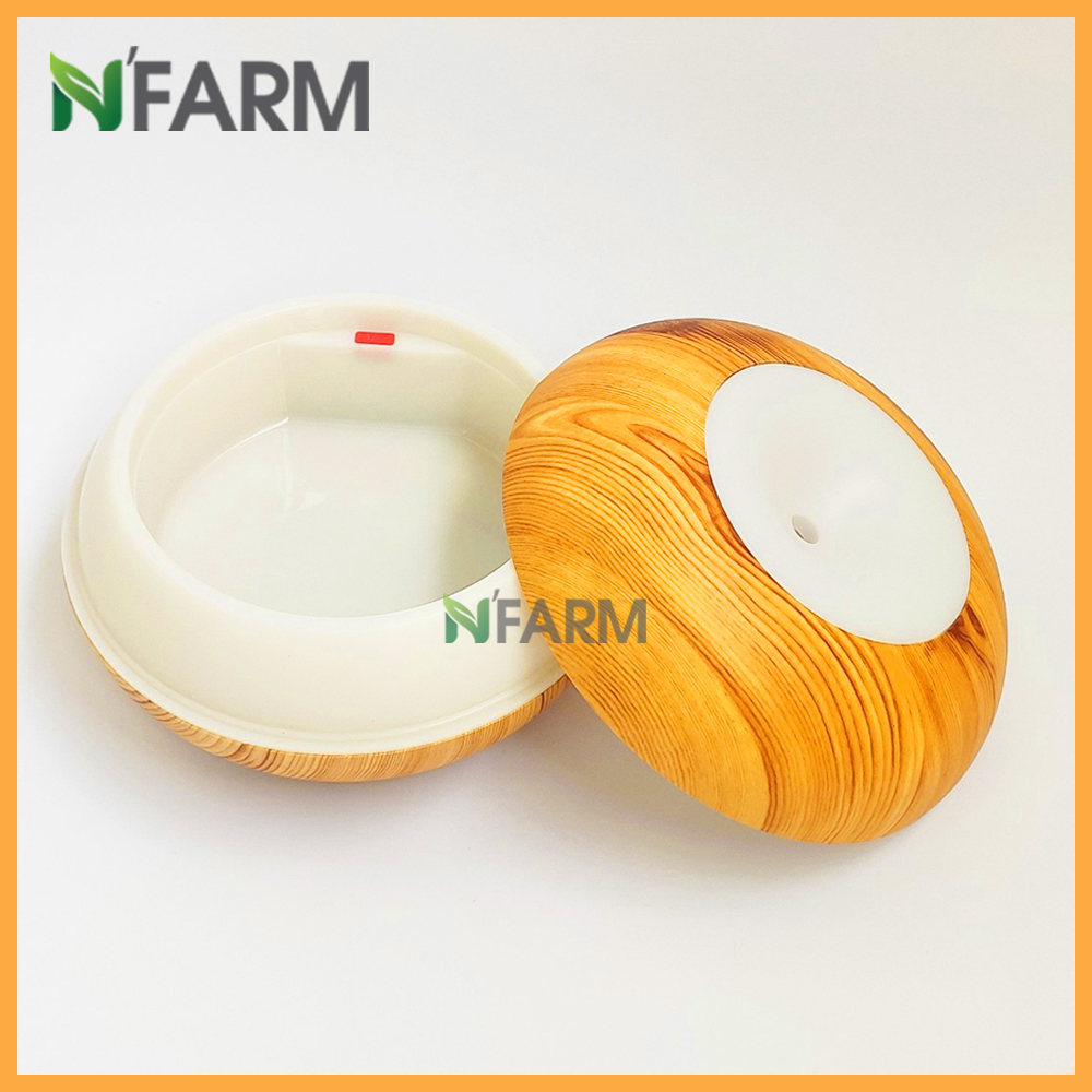 Máy khuếch tán/ máy xông tinh dầu Hình Bánh Donut N'Farm NF2067 + tinh dầu cam hương N'Farm