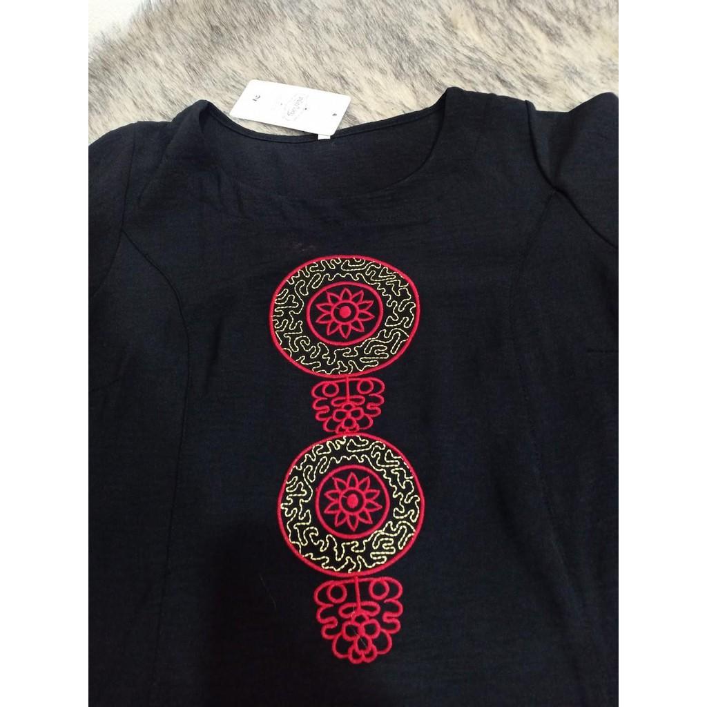 Đồ Bộ Trung Niên Dành Cho Các Mẹ Đũi Thiêu Thổ Cẩm