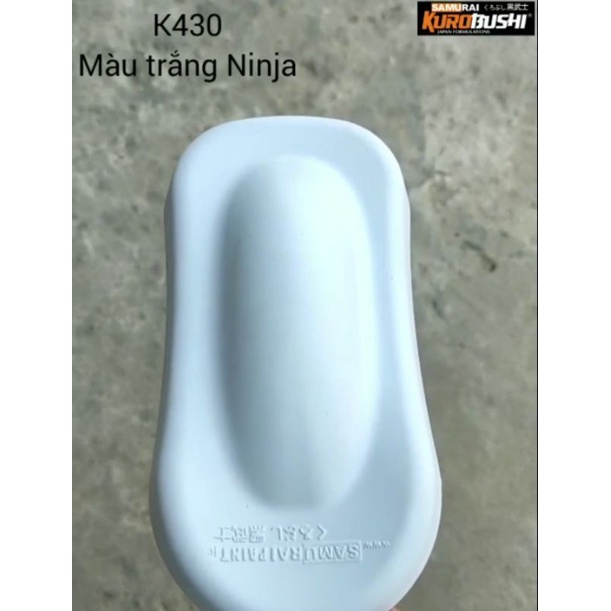 Sơn Samurai - Màu trắng ninja K430 (400 ml)