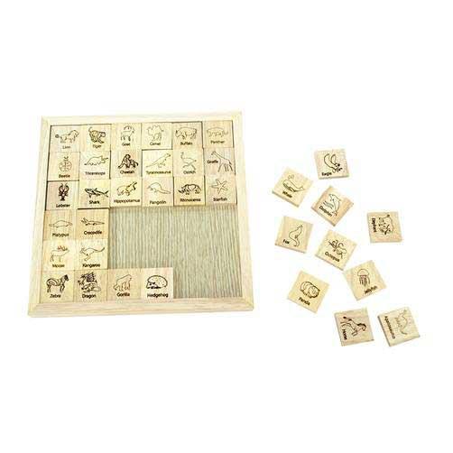 36 Ô chữ kì diệu | 36 loài động vật kèm tên tiếng anh