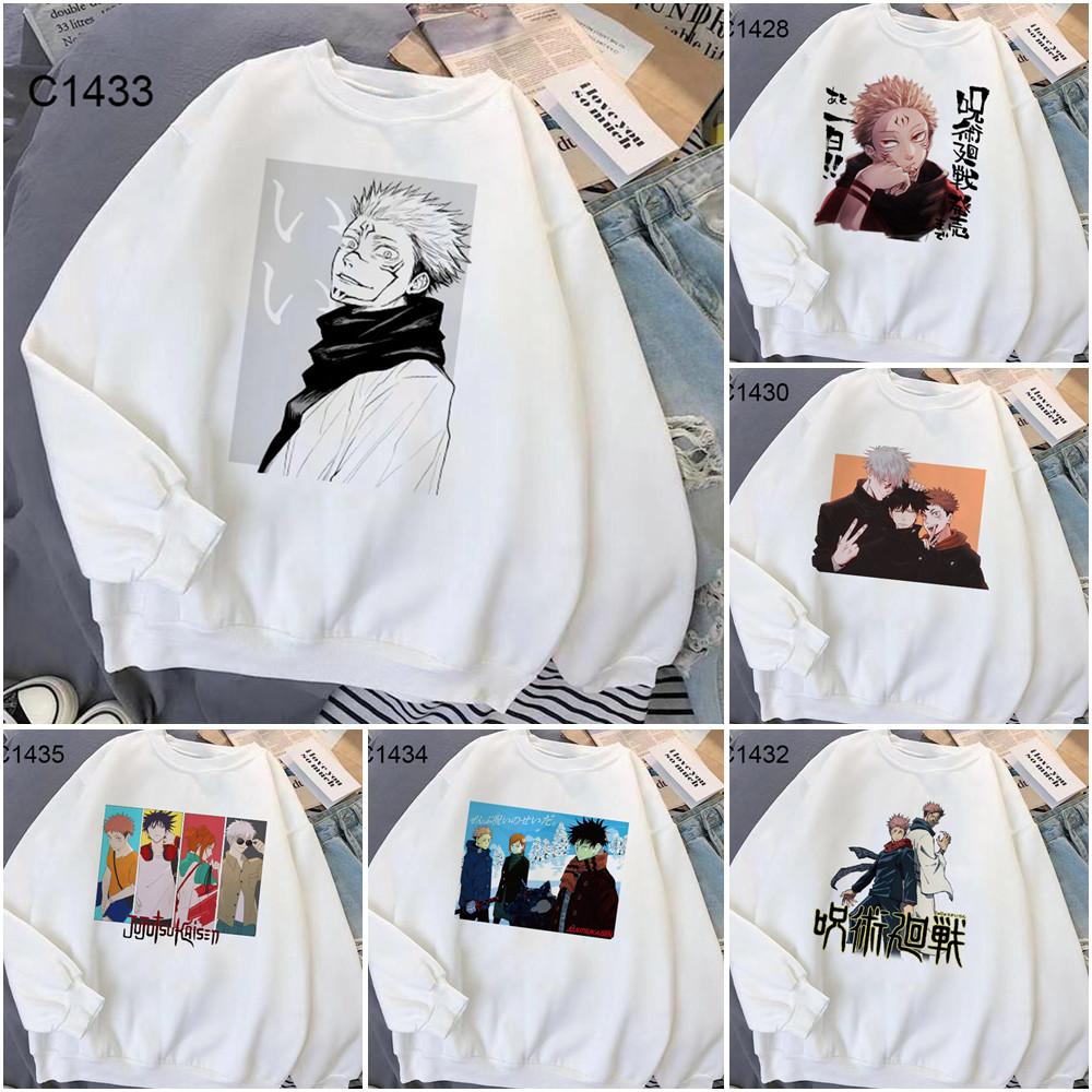 Áo sweater in hình anime Jujutsu Kaisen thời phong cách độc đẹp giá rẻ