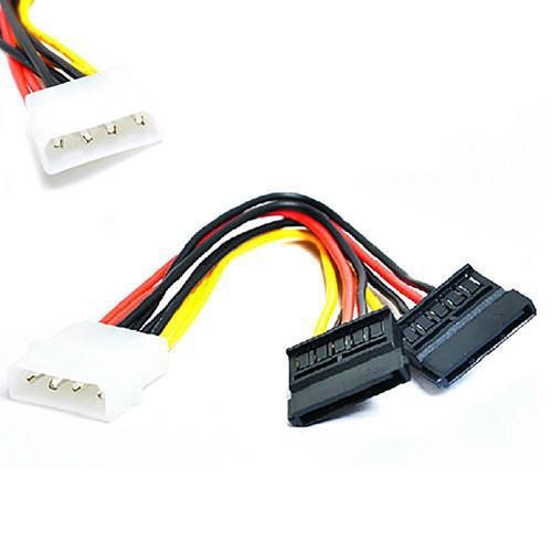 Dây cáp chuyển đổi nguồn Sata 4 pin sang 15 pin (1 cái)