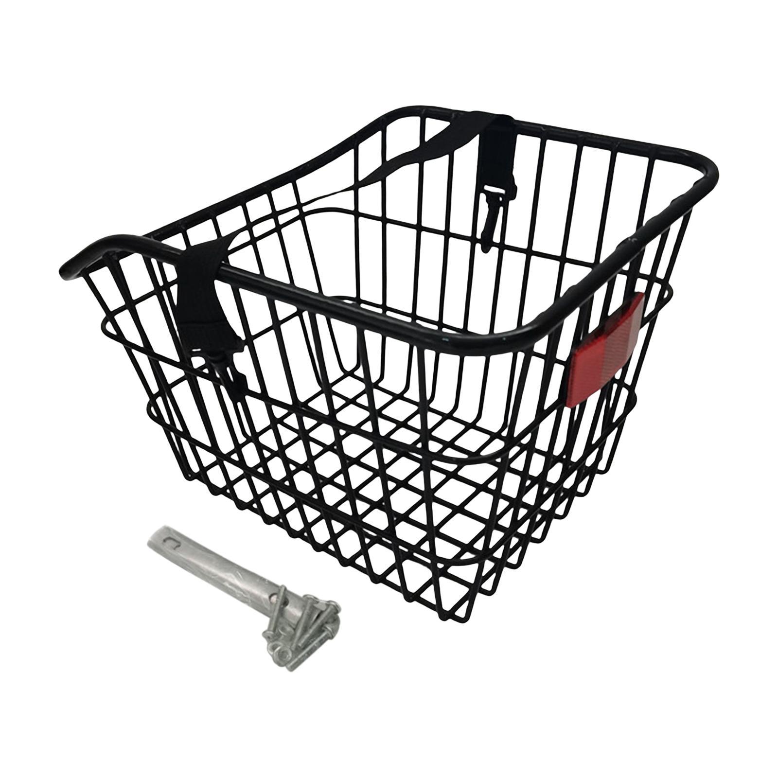Bike Storage Basket with Bike Reflector for Universal Accessory Durable