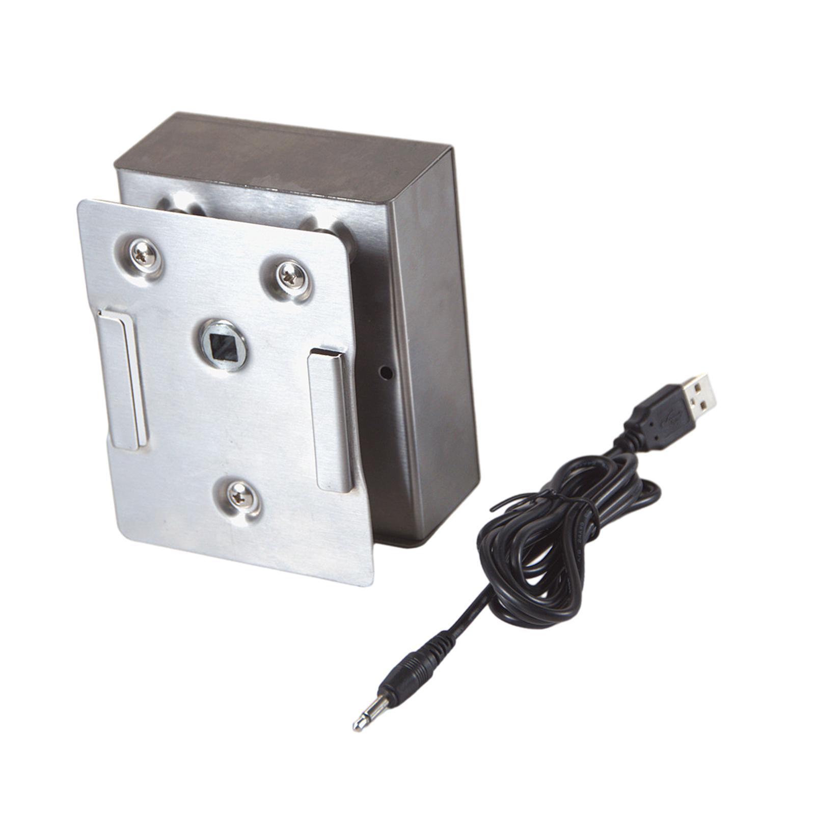 Barbecue Motor 2.5 RPM with USB Wire Electric BBQ Motor for Grilling Camping