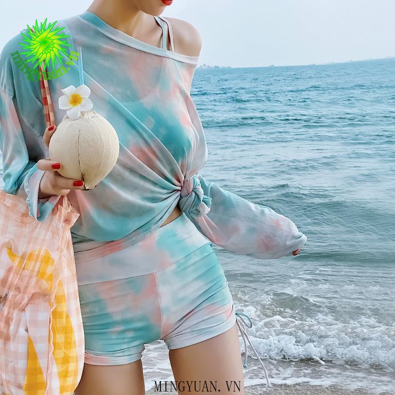 Bộ Đồ Bơi Thể Thao Thời Trang Dành Cho Nữ