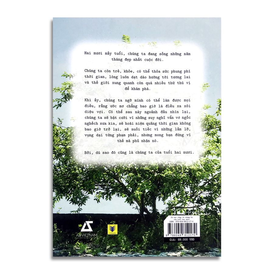 Combo 2 cuốn:  Dù Sao Cũng Là Chúng Ta Của Tuổi Hai Mươi + Mới Hơn Hai Mươi Tuổi Đừng Sống Hết Cuộc Đời