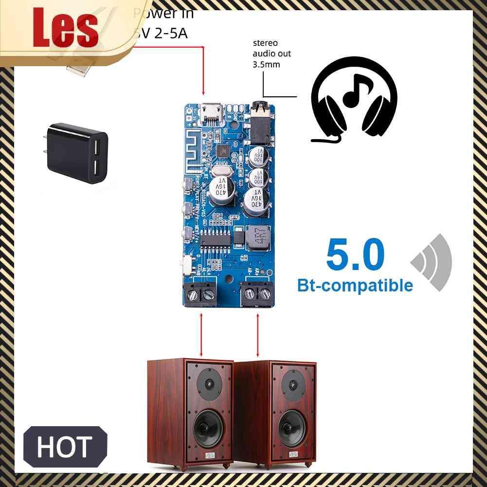 Bộ Khuếch Đại Âm Thanh Bluetooth 5.0 2x5W