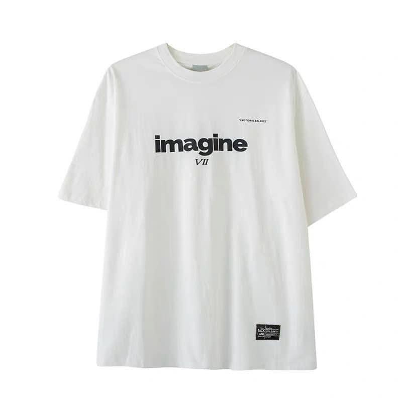 Áo phông Oversize Imagine, JACKLANE, Áo cộc tay Unisex Jack Lane