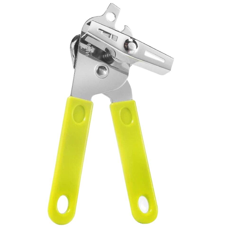 AA Professional Adjustable Manual Jar Lid Opener Portable Stainless Steel Gripper Can Opener Kitchen Supplies