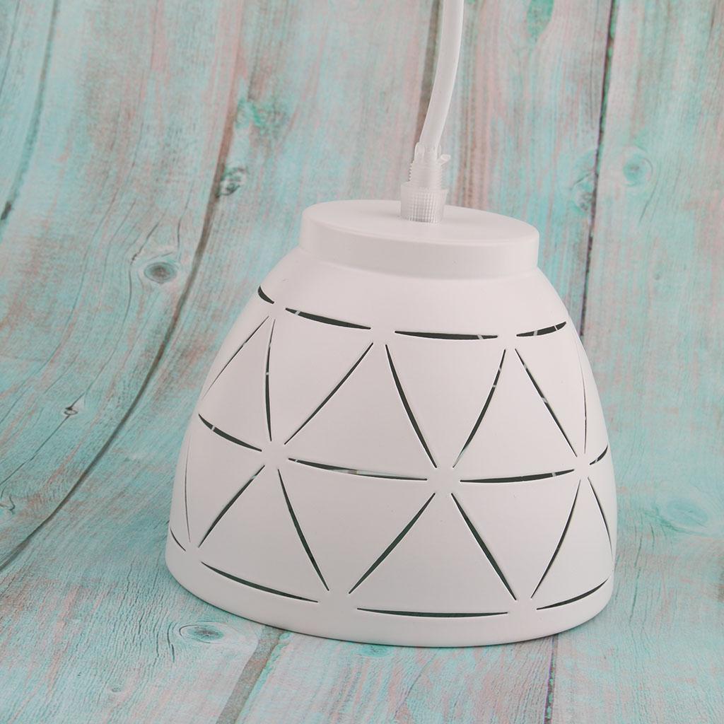 Iron wire hanging lampshade pendant lamp chandelier Shades triangle