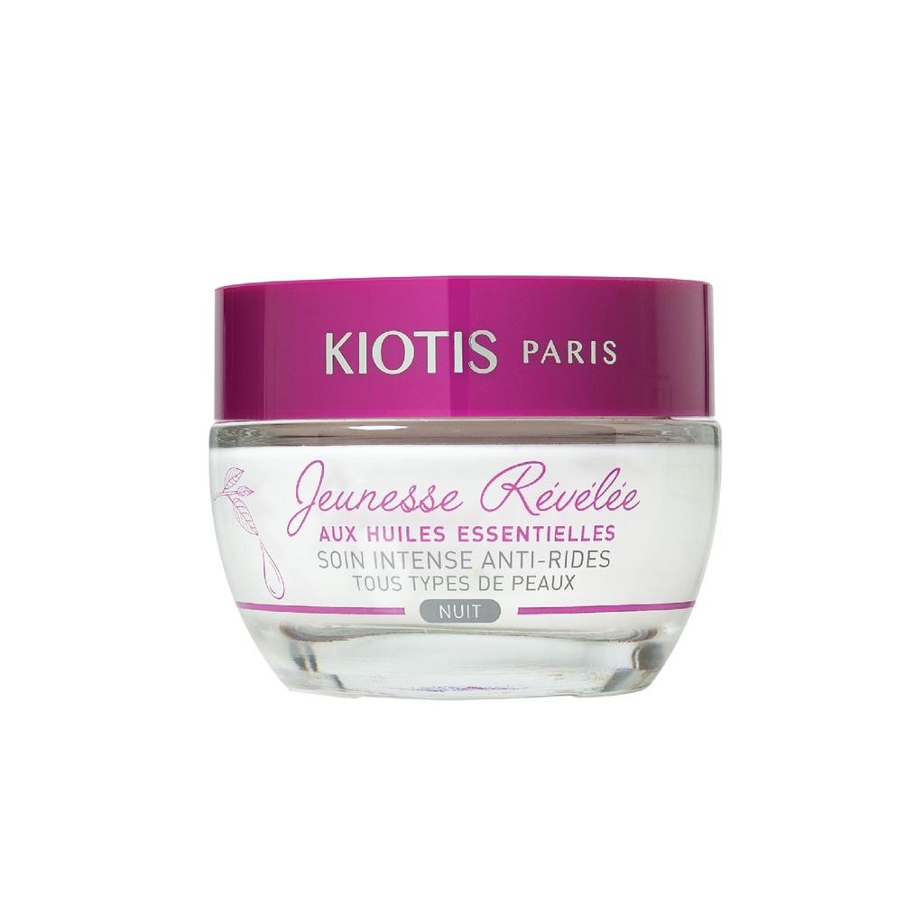 Kem dưỡng mờ nhăn, trắng sáng, trẻ hoá da ban đêm Kiotis Paris soin intense anti-rides tous types de peaux nuit 50ml