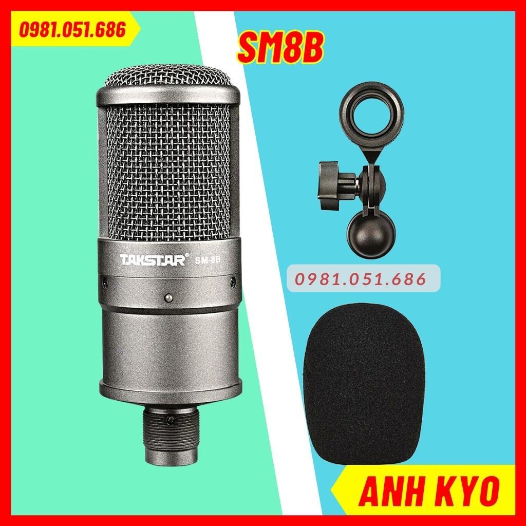 Trọn Bộ Sound Card H9 2021 &amp; Mic SM8B Cao Cấp. Chất Âm Cực Hay, Thu Âm, Livestream Cực Đỉnh, Nhiều Hiệu Ứng Thú Vị