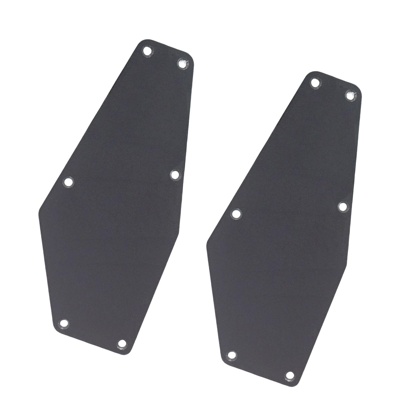 Set of 2 Guitar Pick Guard Guitar Backplate for Electric Bass, Guitar Parts