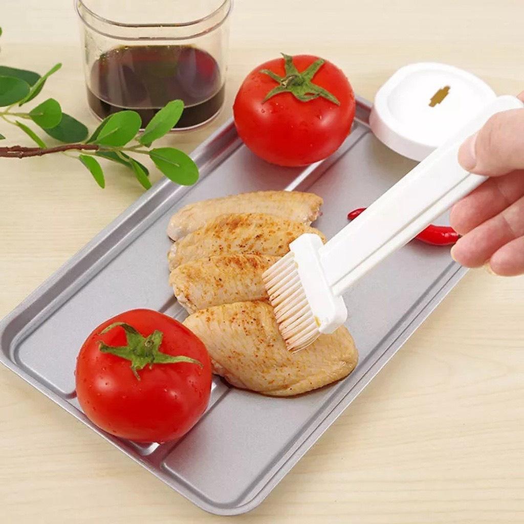 Chổi Quét Dầu Ăn Kèm Lọ Đựng Dầu Đa Năng Tiện Lợi