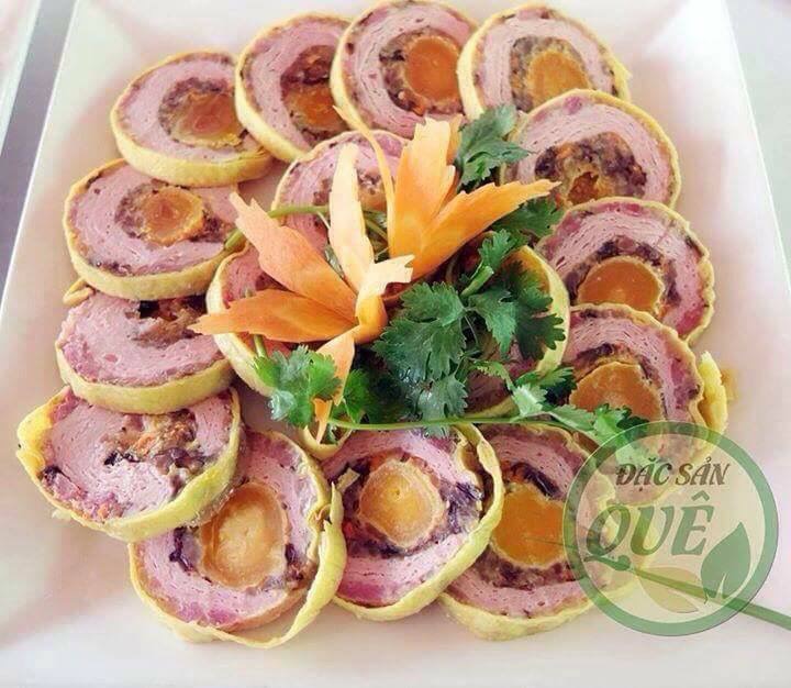 Chả Hoa Ngũ Sắc Trứng Muối - 500gr